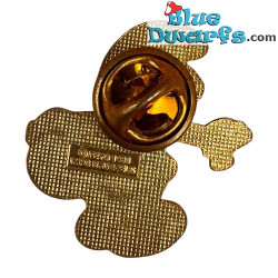 Schtroumpf Joueur de basket - Broche en métal - Peyo 1993 IMPS Brussels - 2,5 cm