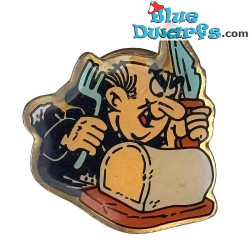 Gargamel - Broche en métal - 1992 - Ter Beke - 2,5 cm