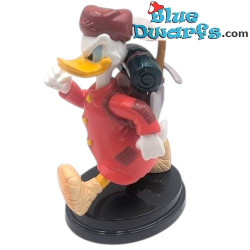 Scrooge McDuck Klondike – Disney Figurine on Pedestal – De Agostini – 12 cm