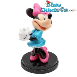 Minnie Mouse – Disney Figurine on Pedestal – De Agostini – 12 cm