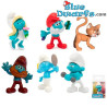 Ken - Broer van Grote Smurf - Smurfenfiguurtje in doos - Giochi Preziosi - 7,5 cm - P19