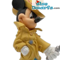 Mickey Mouse als Detective – Disney Beeldje op Voet – De Agostini – 14 cm