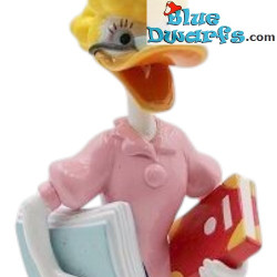 Emily Quackfaster – Figurine Disney sur socle – De Agostini – 15,5 cm