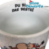 Obelix hugging Idefix - Porcelain Asterix and Obelix Mug - 380 ML
