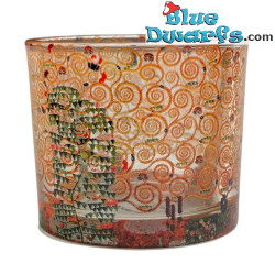 Klimt tea light holder, Expectation - Gustav Klimt Collection - Parastone - 6 x 7 cm