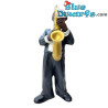 Saxofonist Omhoog - Jazzmuzikanten Beeldje - All that Jazz collectie - Parastone