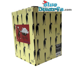 Dubout Cilindervormige vaas – Kat met de Kinderwagen – Dubout-kat – Parastone – 16 cm