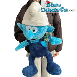 Bricoleur Schtroumpf - Jouet en peluche schtroumpf - 60 cm