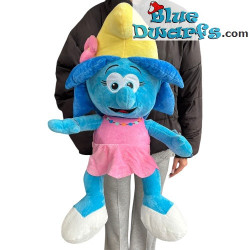 Schtroumpfette Bouton d'or - Jouet en peluche schtroumpf - 60 cm