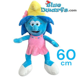 Pitufina Pitufirretoño - Juguete de peluche pitufos - 60 cm