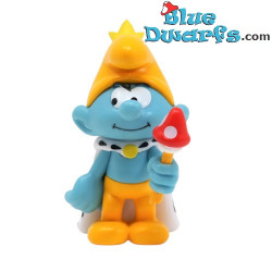 PRE-ORDINE: Puffo Re – Statuina dei Puffi – Set Plastoy – 2026 – 5,5 cm