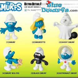 20542: Ghost Smurf - UDF - Series 3 - Medicom - 7 cm