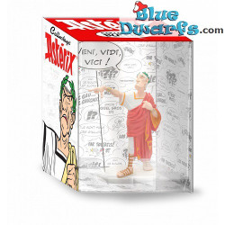 Set van 6 Asterix & Obelix harsfiguren met tekstballonnen – Franse taal – Plastoy – 15 cm