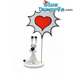 Lot de 6 figurines en résine Astérix & Obélix avec bulles de dialogue – Langue française – Plastoy – 15 cm