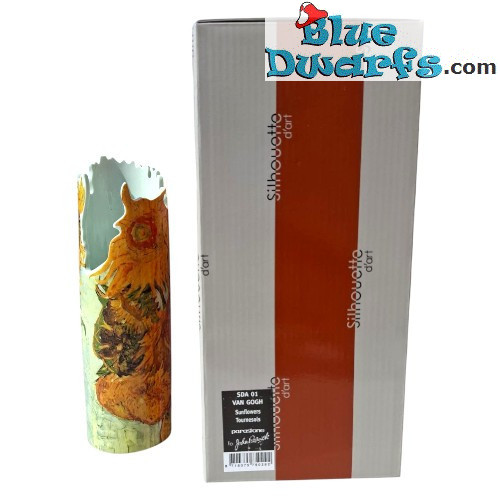 Jarrón de cerámica Sunflowers - Vincent van Gogh - Colección Vases - Parastone - 22 x 7 cm