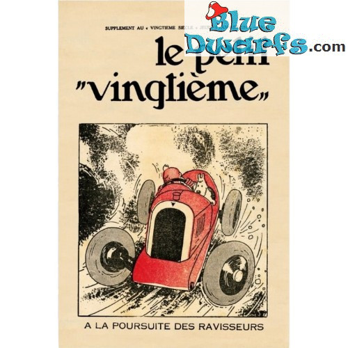 Le Petit Vingtième - Les Cigares du Pharaon N° 1 - Affiche Tintin - Tintinimaginatio - 40 x 60 cm