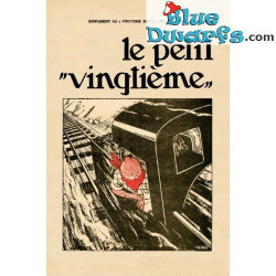 Le Petit Vingtième - Tintin en Amérique N° 11 - Affiche Tintin - Tintinimaginatio - 40 x 60 cm