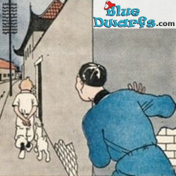 Le Petit Vingtième - Der Blaue Lotos Nr. 39 - Tim-und-Struppi Poster - Tintinimaginatio - 40 x 60 cm