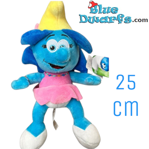Schtroumpfette Bouton d'or - Peluche Schtroumpfs - 25 cm
