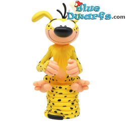 Marsupilami sautant sur sa queue - Tirelire Marsupilami - Plastoy - 15 cm