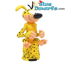Marsupilami che salta sulla sua coda - Salvadanaio di Marsupilami - Plastoy - 15 cm