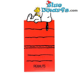 Snoopy & Woodstock Flip-Open Notepad - Snoopy Merchandise - Peanuts - 60 pages