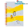 Quaderno A5 in silicone Snoopy & Woodstock con ciondolo - Merchandise Snoopy - Peanuts - 80 pagine