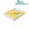Snoopy & Woodstock Siliconen A5 Notitieboek met Bedeltje - Snoopy Merchandise - Peanuts - 80 pagina's