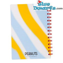 Quaderno A5 in silicone Snoopy & Woodstock con ciondolo - Merchandise Snoopy - Peanuts - 80 pagine
