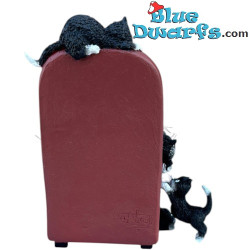 Garde-moi une place! - Figurine Chat Dubout - Parastone - 15 cm