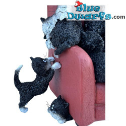 Heb mir einen Platz frei! - Dubout Katzenfigur - Parastone - 15 cm