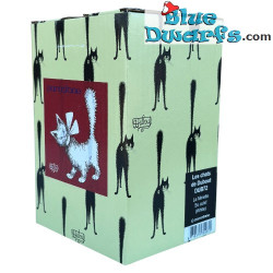 La Minette Witte – Dubout Kattenbeeldje – Parastone – 11 cm