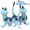Katzen: Verdammt, Dasselbe Kleid – Dubout Katzenfigur – Parastone – 17 cm