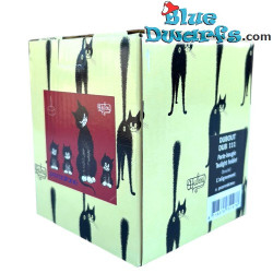 Portavelas esférico Dubout – Gatos en fila – Gato Dubout – Parastone – 6 cm