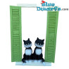 Die Neugierigen - Dubout Katzenfigur - Parastone - 19 cm