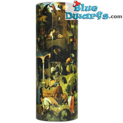 Dutch proverbs Ceramic Vase - Pieter the Elder Bruegel - Vases Collection - Parastone - 20 x 7,5 cm