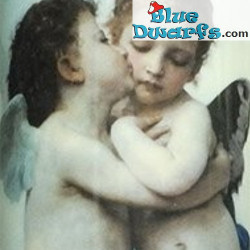 L'Amour et Psyché Ceramic Vase - William-Adolphe Bouguereau - Vases Collection - Parastone - 20 x 7,5 cm