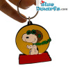 Snoopy Barón Rojo - Peanuts - Llavero de Snoopy - 22222-3