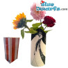Vaso in Ceramica Lady in Long Dress – Aubrey Vincent Beardsley – Collezione Vasi – Parastone – 26 x 10 cm