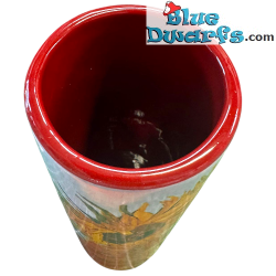 Jarrón de cerámica Sunflowers - Vincent van Gogh - Colección Vases - Parastone - 18 x 6 cm