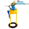 Diavolo su una sedia - Collezione Jeroen Bosch Statuetta - Parastone - 15 cm