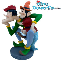 Kludde und Lange Wapper - Suske und Wiske Sammlerfigur - Parastone - 18 cm