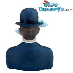 Der Mann mit der Melone - René Magritte Kollektion Figur - Parastone - 16 cm