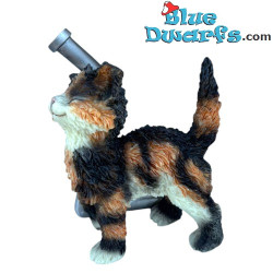 Angela geeft kopjes aan buıs - Catissimo Beeldje - Parastone - 4, 6 cm