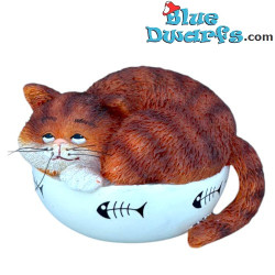 Dikke Kat - 9 Levens Beeldje - Parastone - 4 cm