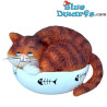 Dikke Kat - 9 Levens Beeldje - Parastone - 4 cm