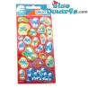 The Smurfs Sheet of stickers - The Smurfs Merchandize - 10 x 24 cm