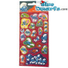 De Smurfen laser Stickervel - De Smurfen Merchandise - 10 x 24 cm