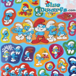 De Smurfen Stickervel - De Smurfen Merchandise - 600 Stickers