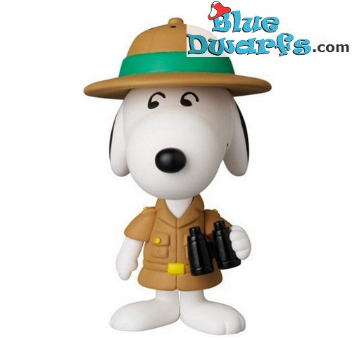 Safari Snoopy - Figurine Snoopy - Medicom - Series 18 - Peanuts - 7 cm